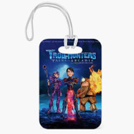 Onyourcases Trollhunters Tales of Arcadia Custom Luggage Tags Personalized Name PU Top Leather Luggage Tag With Strap Awesome Baggage Hanging Suitcase Bag Tags Name ID Labels Travel Bag Accessories