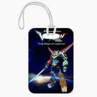 Onyourcases Voltron Legendary Defender The Rise of Voltron Custom Luggage Tags Personalized Name PU Top Leather Luggage Tag With Strap Awesome Baggage Hanging Suitcase Bag Tags Name ID Labels Travel Bag Accessories