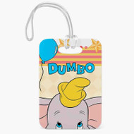 Onyourcases Disney Dumbo New Custom Luggage Tags Personalized Name PU Leather Luggage Tag Top With Strap Awesome Baggage Hanging Suitcase Bag Tags Name ID Labels Travel Bag Accessories