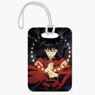 Onyourcases Inuyasha Art Custom Luggage Tags Personalized Name PU Leather Luggage Tag Top With Strap Awesome Baggage Hanging Suitcase Bag Tags Name ID Labels Travel Bag Accessories