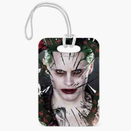 Onyourcases Joker Suicide Squad Custom Luggage Tags Personalized Name PU Leather Luggage Tag Top With Strap Awesome Baggage Hanging Suitcase Bag Tags Name ID Labels Travel Bag Accessories