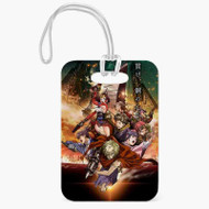 Onyourcases Kabaneri of the Iron Fortress Custom Luggage Tags Personalized Name PU Leather Luggage Tag Top With Strap Awesome Baggage Hanging Suitcase Bag Tags Name ID Labels Travel Bag Accessories