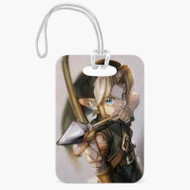 Onyourcases Link Zelda Arrow Custom Luggage Tags Personalized Name PU Leather Luggage Tag Top With Strap Awesome Baggage Hanging Suitcase Bag Tags Name ID Labels Travel Bag Accessories