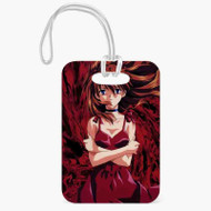 Onyourcases Souryuu Asuka Langley Custom Luggage Tags Personalized Name PU Leather Luggage Tag Top With Strap Awesome Baggage Hanging Suitcase Bag Tags Name ID Labels Travel Bag Accessories