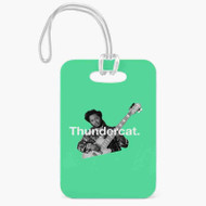Onyourcases Thundercat Custom Luggage Tags Personalized Name PU Leather Luggage Tag Top With Strap Awesome Baggage Hanging Suitcase Bag Tags Name ID Labels Travel Bag Accessories