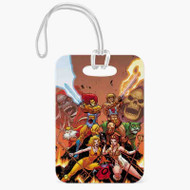 Onyourcases Thundercats Custom Luggage Tags Personalized Name PU Leather Luggage Tag Top With Strap Awesome Baggage Hanging Suitcase Bag Tags Name ID Labels Travel Bag Accessories