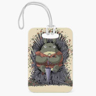 Onyourcases Totoro Umbrella Game of Thrones Custom Luggage Tags Personalized Name PU Leather Luggage Tag Top With Strap Awesome Baggage Hanging Suitcase Bag Tags Name ID Labels Travel Bag Accessories