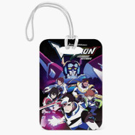 Onyourcases Voltron Legendary Defender Custom Luggage Tags Personalized Name PU Leather Luggage Tag Top With Strap Awesome Baggage Hanging Suitcase Bag Tags Name ID Labels Travel Bag Accessories