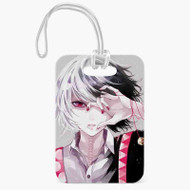 Onyourcases Zusuya Tokyo Ghoul Custom Luggage Tags Personalized Name PU Leather Luggage Tag Top With Strap Awesome Baggage Hanging Suitcase Bag Tags Name ID Labels Travel Bag Accessories