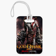 Onyourcases A Grey So Dark God of War Custom Luggage Tags Personalized Name PU Leather Luggage Tag With Strap Top Awesome Baggage Hanging Suitcase Bag Tags Name ID Labels Travel Bag Accessories