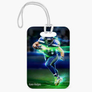 Onyourcases Aaron Rodgers Custom Luggage Tags Personalized Name PU Leather Luggage Tag With Strap Top Awesome Baggage Hanging Suitcase Bag Tags Name ID Labels Travel Bag Accessories