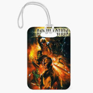 Onyourcases Annihilation Marvel Comic Custom Luggage Tags Personalized Name PU Leather Luggage Tag With Strap Top Awesome Baggage Hanging Suitcase Bag Tags Name ID Labels Travel Bag Accessories