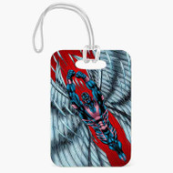Onyourcases Archangel Marvel Superheroes Custom Luggage Tags Personalized Name PU Leather Luggage Tag With Strap Top Awesome Baggage Hanging Suitcase Bag Tags Name ID Labels Travel Bag Accessories