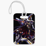 Onyourcases Code Geass Art Custom Luggage Tags Personalized Name PU Leather Luggage Tag With Strap Top Awesome Baggage Hanging Suitcase Bag Tags Name ID Labels Travel Bag Accessories