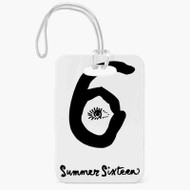 Onyourcases Drake Summer 16 Custom Luggage Tags Personalized Name PU Leather Luggage Tag With Strap Top Awesome Baggage Hanging Suitcase Bag Tags Name ID Labels Travel Bag Accessories