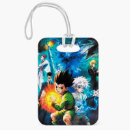 Onyourcases Hunter x Hunter Anime Custom Luggage Tags Personalized Name PU Leather Luggage Tag With Strap Top Awesome Baggage Hanging Suitcase Bag Tags Name ID Labels Travel Bag Accessories