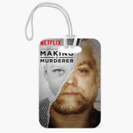 Onyourcases Making a Murderer Custom Luggage Tags Personalized Name PU Leather Luggage Tag With Strap Top Awesome Baggage Hanging Suitcase Bag Tags Name ID Labels Travel Bag Accessories