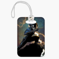 Onyourcases Nightwing DC Comics Custom Luggage Tags Personalized Name PU Leather Luggage Tag With Strap Top Awesome Baggage Hanging Suitcase Bag Tags Name ID Labels Travel Bag Accessories