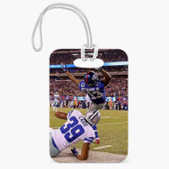 Onyourcases Odell Beckham Jr Art Custom Luggage Tags Personalized Name PU Leather Luggage Tag With Strap Top Awesome Baggage Hanging Suitcase Bag Tags Name ID Labels Travel Bag Accessories