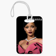 Onyourcases Rihanna Art Custom Luggage Tags Personalized Name PU Leather Luggage Tag With Strap Top Awesome Baggage Hanging Suitcase Bag Tags Name ID Labels Travel Bag Accessories