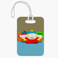 Onyourcases South Park Custom Luggage Tags Personalized Name PU Leather Luggage Tag With Strap Top Awesome Baggage Hanging Suitcase Bag Tags Name ID Labels Travel Bag Accessories