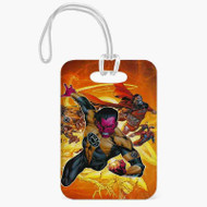 Onyourcases The Sinestro Corps War DC Comics Custom Luggage Tags Personalized Name PU Leather Luggage Tag With Strap Top Awesome Baggage Hanging Suitcase Bag Tags Name ID Labels Travel Bag Accessories