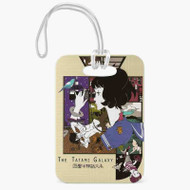 Onyourcases The Tatami Galaxy Custom Luggage Tags Personalized Name PU Leather Luggage Tag With Strap Top Awesome Baggage Hanging Suitcase Bag Tags Name ID Labels Travel Bag Accessories