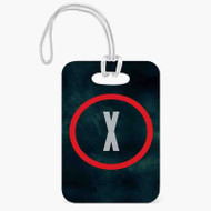 Onyourcases The X Files 1993 Custom Luggage Tags Personalized Name PU Leather Luggage Tag With Strap Top Awesome Baggage Hanging Suitcase Bag Tags Name ID Labels Travel Bag Accessories