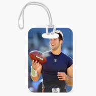 Onyourcases Tim Tebow Custom Luggage Tags Personalized Name PU Leather Luggage Tag With Strap Top Awesome Baggage Hanging Suitcase Bag Tags Name ID Labels Travel Bag Accessories