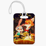 Onyourcases Zootopia Wedding Custom Luggage Tags Personalized Name PU Leather Luggage Tag With Strap Top Awesome Baggage Hanging Suitcase Bag Tags Name ID Labels Travel Bag Accessories