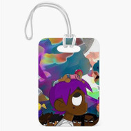 Onyourcases Lil Uzi Vert Art Custom Luggage Tags Personalized Name PU Leather Luggage Tag With Strap Awesome Baggage Hanging Suitcase Bag Tags Name ID Labels Travel Bag Accessories