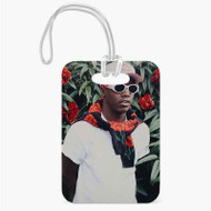 Onyourcases Lil Yachty Hip Hop Custom Luggage Tags Personalized Name PU Leather Luggage Tag With Strap Awesome Baggage Hanging Suitcase Bag Tags Name ID Labels Travel Bag Accessories