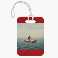 Onyourcases Lil Yachty Lil Boat Custom Luggage Tags Personalized Name PU Leather Luggage Tag With Strap Awesome Baggage Hanging Suitcase Bag Tags Name ID Labels Travel Bag Accessories