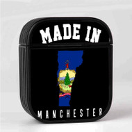 Onyourcases Made In Manchester Vermont Custom AirPods Case Cover Awesome Apple AirPods Gen 1 AirPods Gen 2 AirPods Pro Hard Skin Protective Cover Sublimation Cases