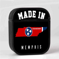 Onyourcases Made In Memphis Tennessee Custom AirPods Case Cover Awesome Apple AirPods Gen 1 AirPods Gen 2 AirPods Pro Hard Skin Protective Cover Sublimation Cases