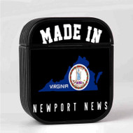 Onyourcases Made In Newport News Virginia Custom AirPods Case Cover Awesome Apple AirPods Gen 1 AirPods Gen 2 AirPods Pro Hard Skin Protective Cover Sublimation Cases