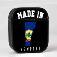 Onyourcases Made In Newport Vermont Custom AirPods Case Cover Awesome Apple AirPods Gen 1 AirPods Gen 2 AirPods Pro Hard Skin Protective Cover Sublimation Cases