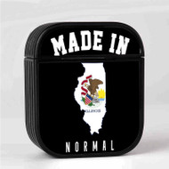 Onyourcases Made In Normal Illinois Custom AirPods Case Cover Awesome Apple AirPods Gen 1 AirPods Gen 2 AirPods Pro Hard Skin Protective Cover Sublimation Cases
