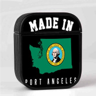 Onyourcases Made In Port Angeles Washington Custom AirPods Case Cover Awesome Apple AirPods Gen 1 AirPods Gen 2 AirPods Pro Hard Skin Protective Cover Sublimation Cases