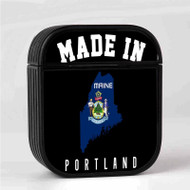 Onyourcases Made In Portland Maine Custom AirPods Case Cover Awesome Apple AirPods Gen 1 AirPods Gen 2 AirPods Pro Hard Skin Protective Cover Sublimation Cases