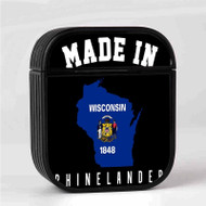 Onyourcases Made In Rhinelander Wisconsin Custom AirPods Case Cover Awesome Apple AirPods Gen 1 AirPods Gen 2 AirPods Pro Hard Skin Protective Cover Sublimation Cases