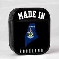 Onyourcases Made In Rockland Maine Custom AirPods Case Cover Awesome Apple AirPods Gen 1 AirPods Gen 2 AirPods Pro Hard Skin Protective Cover Sublimation Cases