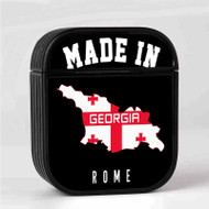 Onyourcases Made In Rome Georgia Custom AirPods Case Cover Awesome Apple AirPods Gen 1 AirPods Gen 2 AirPods Pro Hard Skin Protective Cover Sublimation Cases