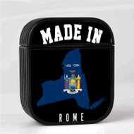 Onyourcases Made In Rome New York Custom AirPods Case Cover Awesome Apple AirPods Gen 1 AirPods Gen 2 AirPods Pro Hard Skin Protective Cover Sublimation Cases