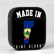 Onyourcases Made In Saint Albans Vermont Custom AirPods Case Cover Awesome Apple AirPods Gen 1 AirPods Gen 2 AirPods Pro Hard Skin Protective Cover Sublimation Cases