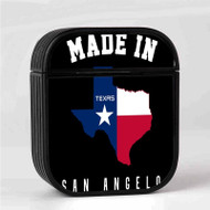 Onyourcases Made In San Angelo Texas Custom AirPods Case Cover Awesome Apple AirPods Gen 1 AirPods Gen 2 AirPods Pro Hard Skin Protective Cover Sublimation Cases