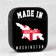 Onyourcases Made In Washington Georgia Custom AirPods Case Cover Awesome Apple AirPods Gen 1 AirPods Gen 2 AirPods Pro Hard Skin Protective Cover Sublimation Cases