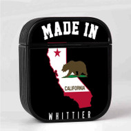 Onyourcases Made In Whittier California Custom AirPods Case Cover Awesome Apple AirPods Gen 1 AirPods Gen 2 AirPods Pro Hard Skin Protective Cover Sublimation Cases
