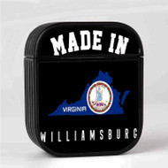 Onyourcases Made In Williamsburg Virginia Custom AirPods Case Cover Awesome Apple AirPods Gen 1 AirPods Gen 2 AirPods Pro Hard Skin Protective Cover Sublimation Cases