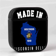 Onyourcases Made In Wisconsin Dells Wisconsin Custom AirPods Case Cover Awesome Apple AirPods Gen 1 AirPods Gen 2 AirPods Pro Hard Skin Protective Cover Sublimation Cases